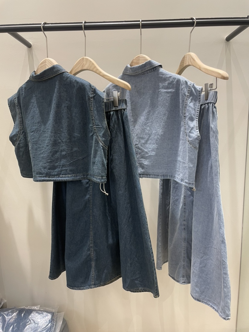 NEOUL韓國代購女裝新款休閑職業26春夏人氣推薦時尚熱賣套裝NEOUL/ahin雙領標簽套裝