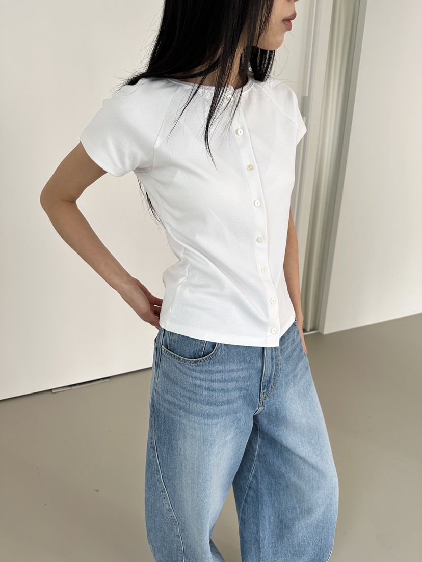 NDE韓國東大門直郵女裝新款人氣熱賣休閑職業推薦時尚T恤BOHEME_NDET恤