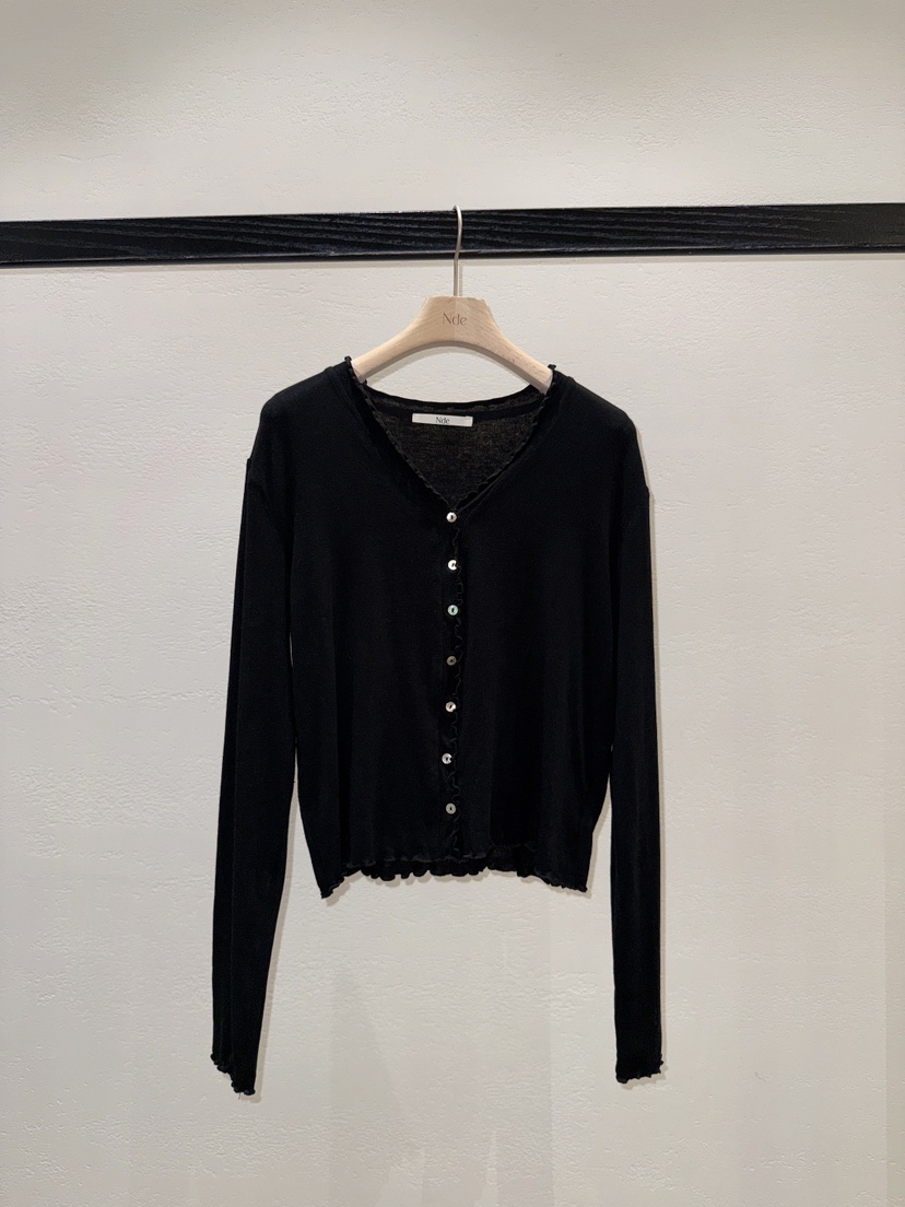 NDE韓國直郵女裝新品休閑推薦職業時尚人氣26春夏長袖T恤BOHEME_NDE長袖T恤圖色3