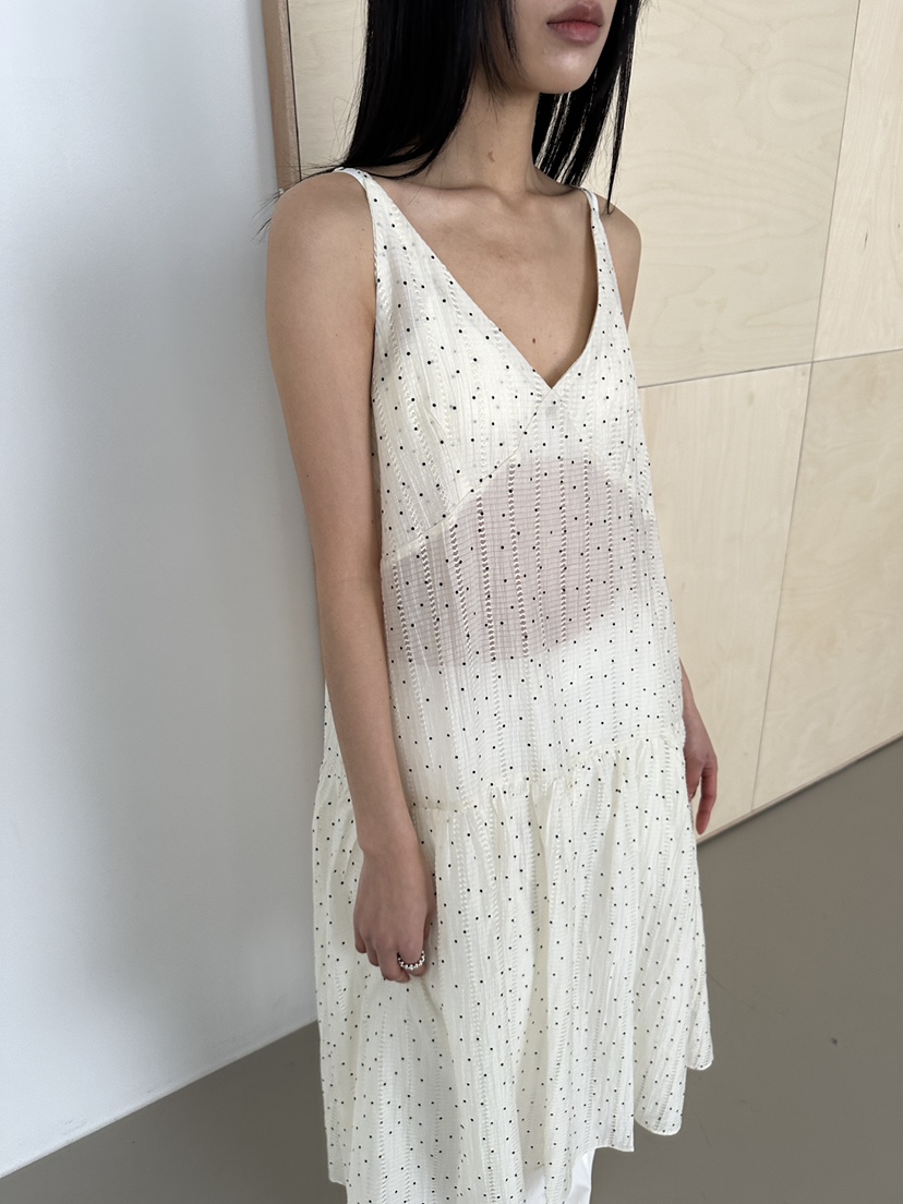 NDE韓國直郵實拍女裝新品熱賣職業推薦休閑26春夏時尚連衣裙BOHEME_NDE連衣裙