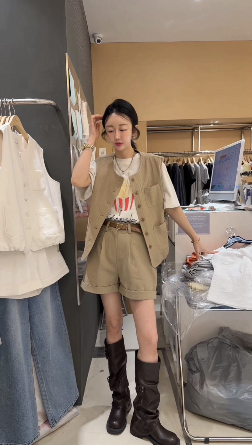 BOUND.A韓國直郵女士新品26春夏推薦套裝不含內搭套裝腰帶BOUND.A套裝