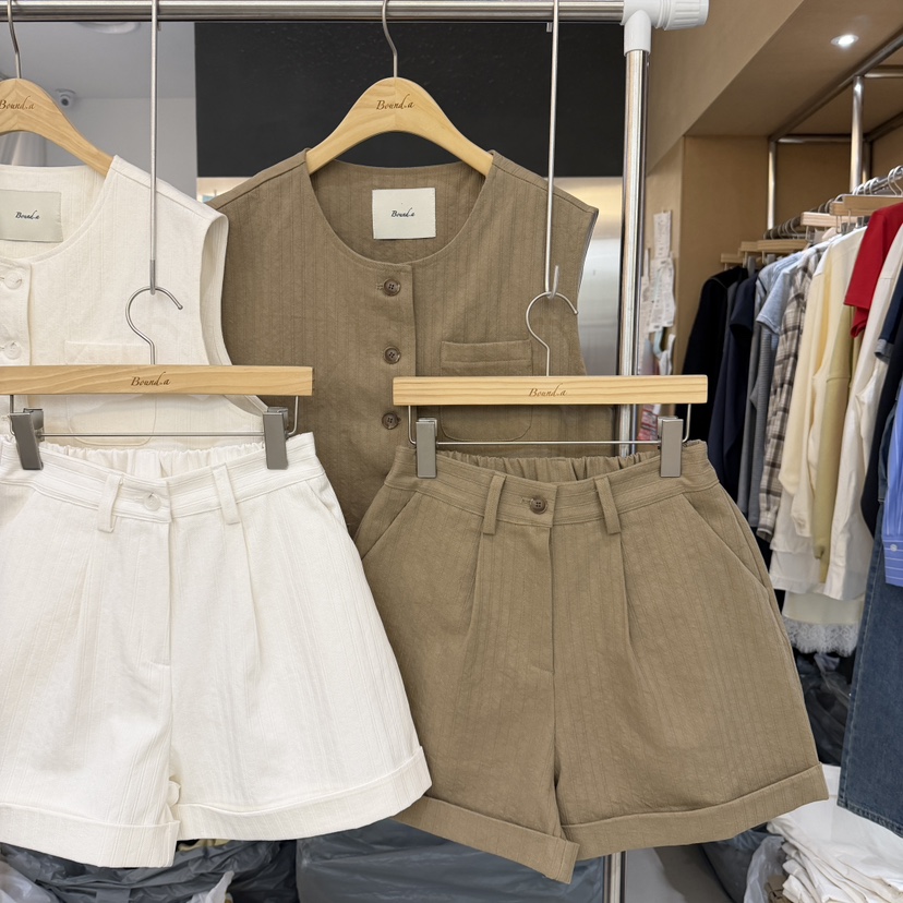 BOUND.A韓國直郵女士新品26春夏推薦套裝不含內搭套裝腰帶BOUND.A套裝