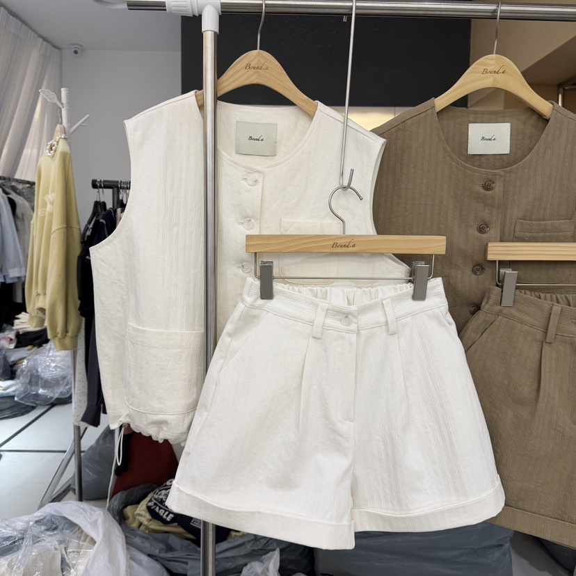 BOUND.A韓國直郵女士新品26春夏推薦套裝不含內搭套裝腰帶BOUND.A套裝