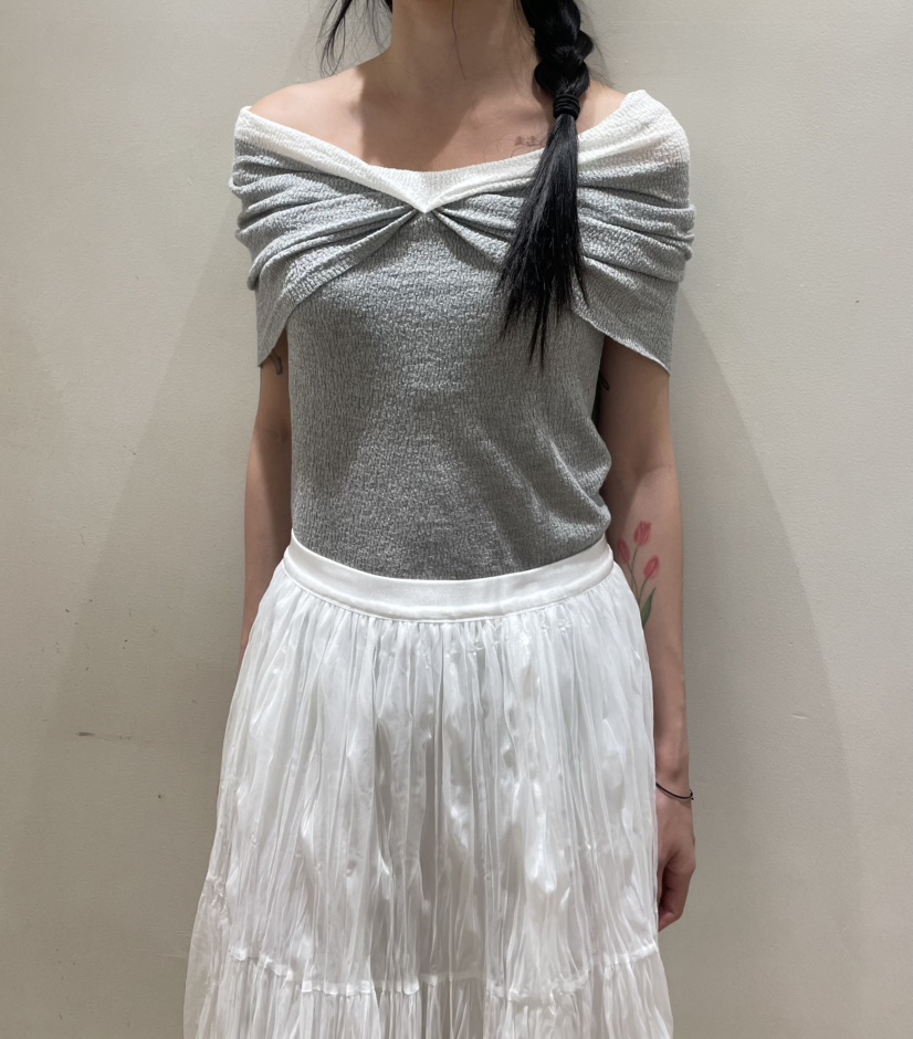 NEOUL韓國東大門代購女裝新款時尚推薦職業熱賣人氣吊帶背心NEOUL/ahin雙領標簽吊帶/背心