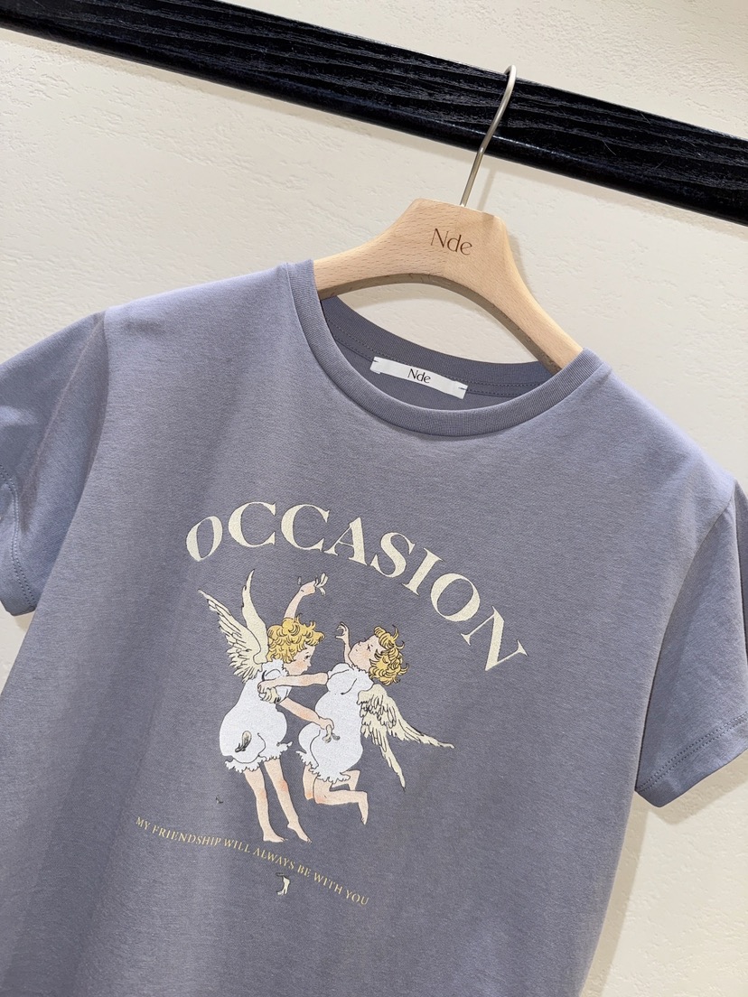 NDE韓國東大門直郵女士新品時尚熱賣職業推薦休閑人氣T恤BOHEME_NDET恤