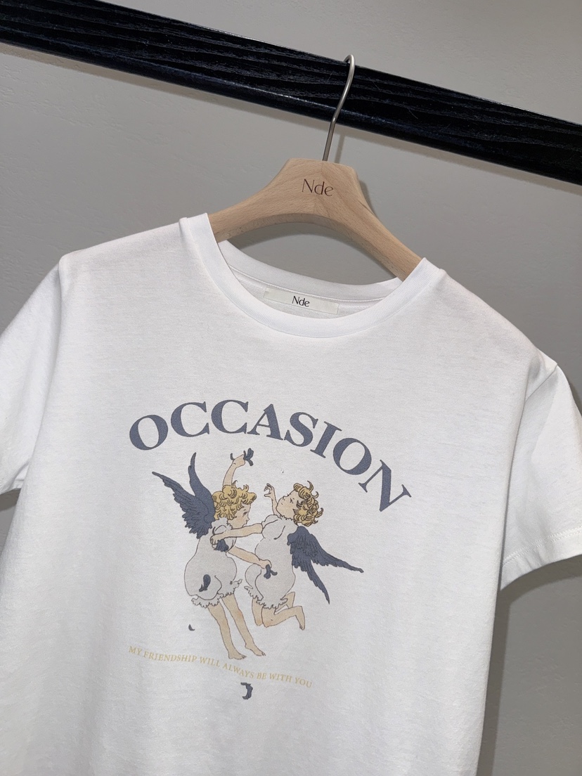 NDE韓國東大門直郵女士新品時尚熱賣職業推薦休閑人氣T恤BOHEME_NDET恤