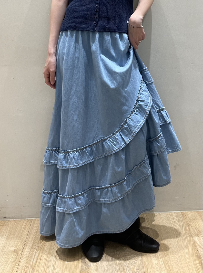 NEOUL韓國東大門代購女士新款休閑職業推薦時尚熱賣26春夏長裙NEOUL/ahin雙領標簽長裙