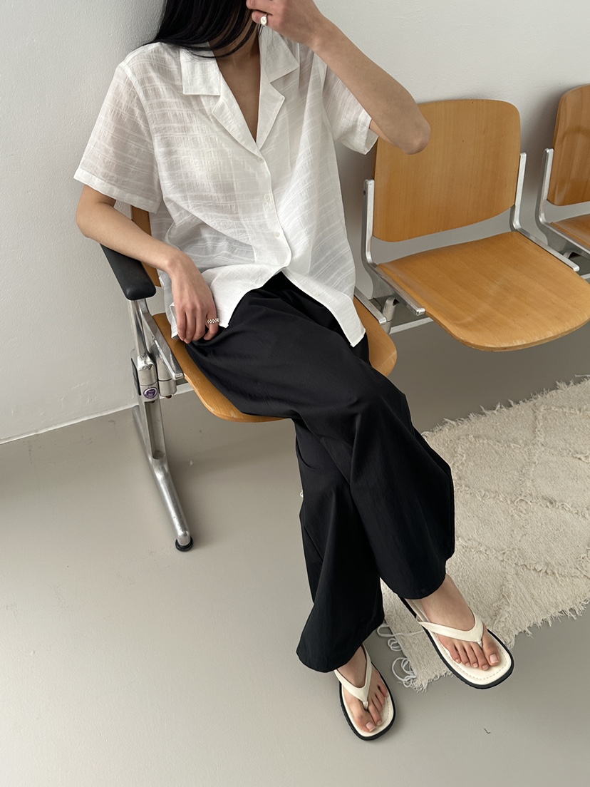 NDE韓國代購女士新款時尚人氣推薦職業熱賣休閑休閑褲棉質BOHEME_NDE休閑褲