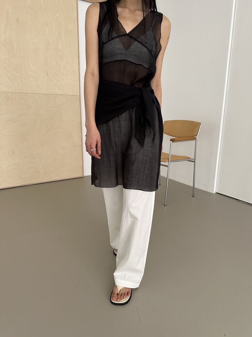 NDE韓國代購女士新款時尚人氣推薦職業熱賣休閑休閑褲棉質BOHEME_NDE休閑褲圖色2