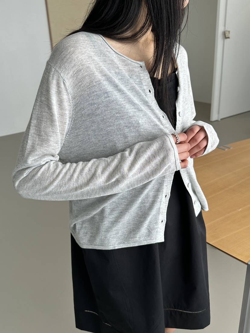 NDE韓國直郵女士新款休閑熱賣時尚職業人氣26春夏針織衫開衫BOHEME_NDE針織衫