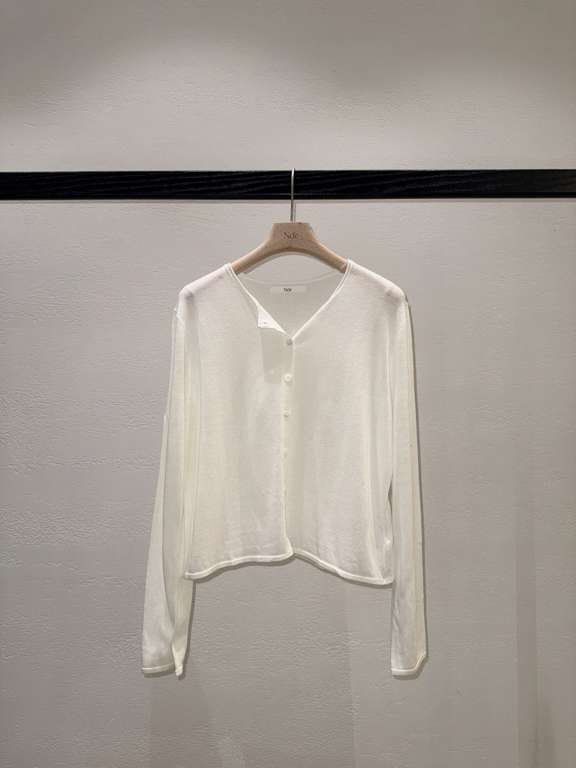 NDE韓國直郵女士新款休閑熱賣時尚職業人氣26春夏針織衫開衫BOHEME_NDE針織衫圖色1