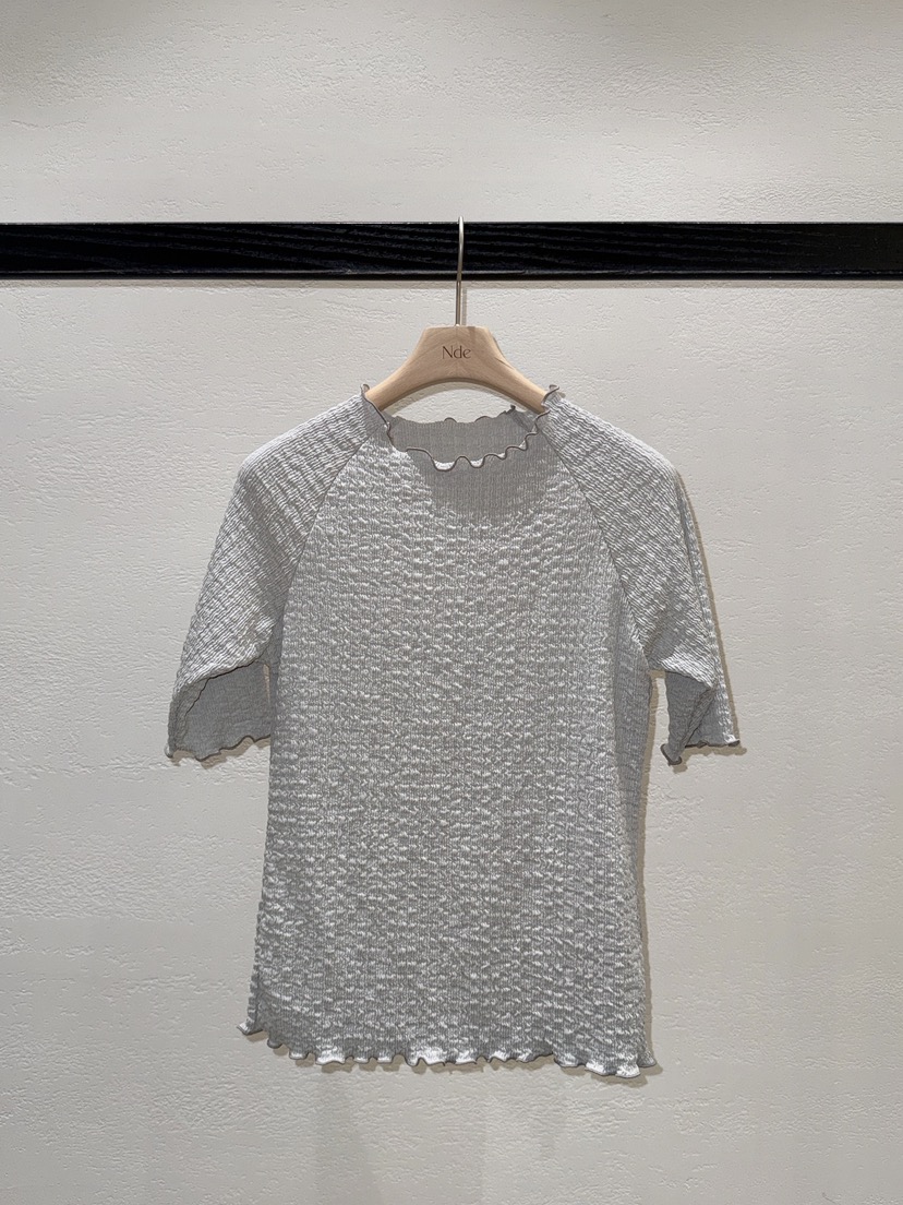 NDE韓國直郵女士新品休閑職業熱賣時尚人氣推薦26春夏T恤BOHEME_NDET恤圖色2