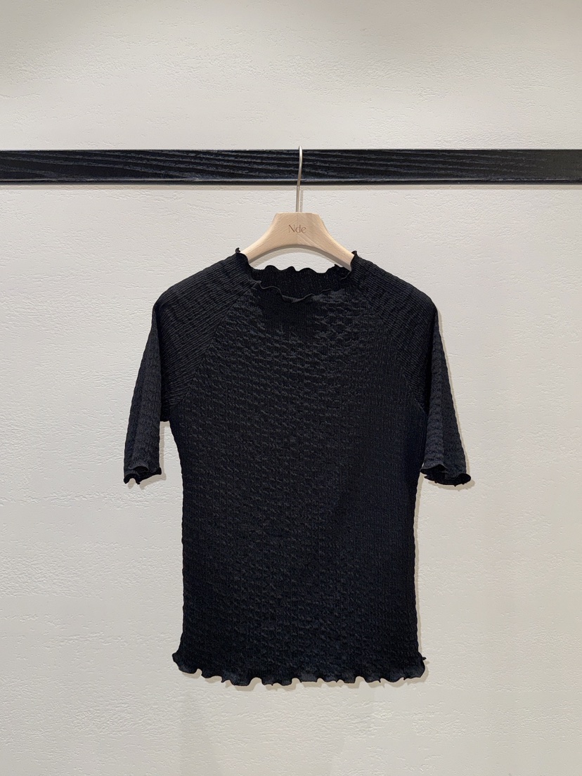 NDE韓國直郵女士新品休閑職業熱賣時尚人氣推薦26春夏T恤BOHEME_NDET恤圖色3