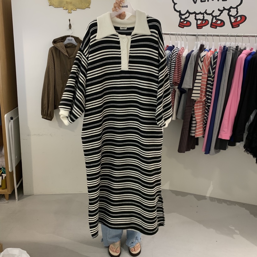 VENTI韓國直郵實拍女士新款休閑熱賣職業時尚人氣26春夏連衣裙VENTI連衣裙圖色1