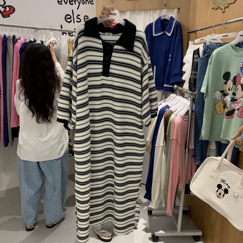 VENTI韓國直郵實拍女士新款休閑熱賣職業時尚人氣26春夏連衣裙VENTI連衣裙圖色2