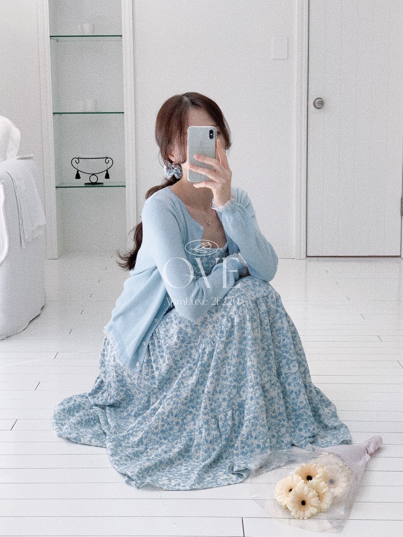 OVE韓國直郵實拍女裝新款人氣26春夏職業休閑時尚推薦連衣裙OVE連衣裙