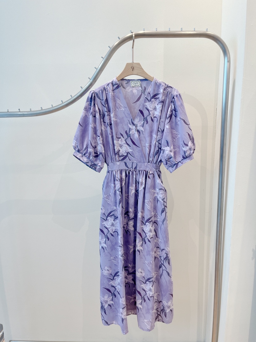 OVE韓國代購女裝新款休閑26春夏時尚推薦熱賣人氣職業連衣裙OVE連衣裙圖色2