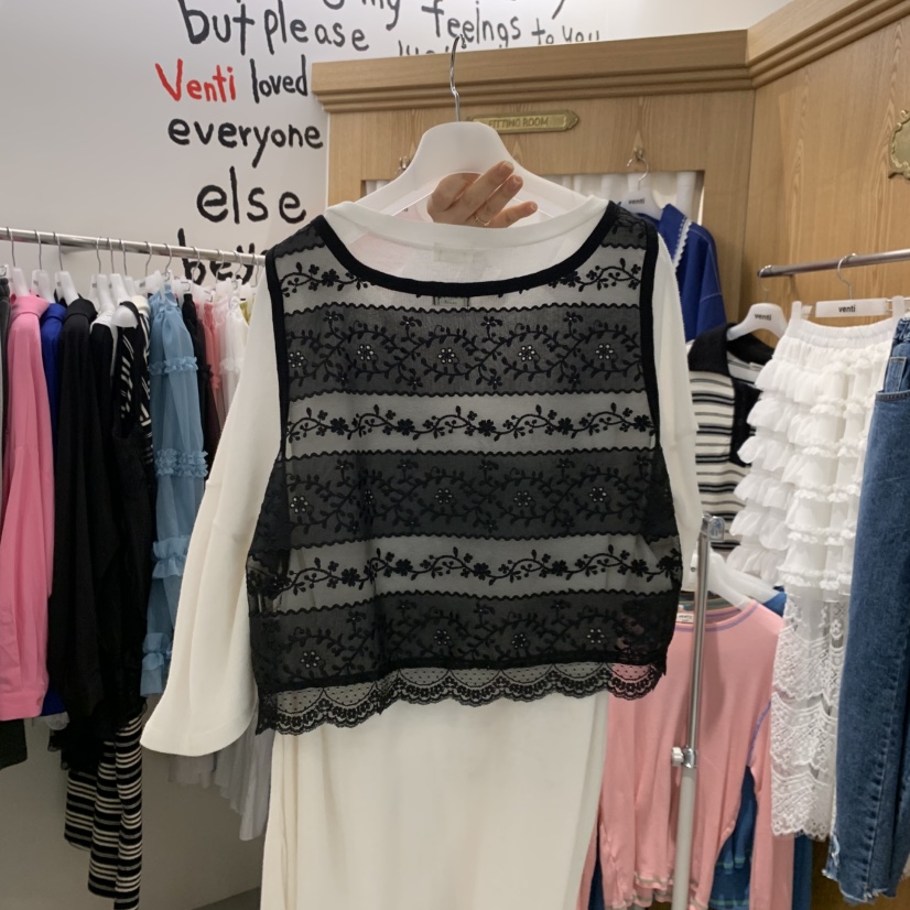 VENTI韓國東大門直郵女士新款推薦職業休閑吊帶背心不含內搭VENTI吊帶/背心