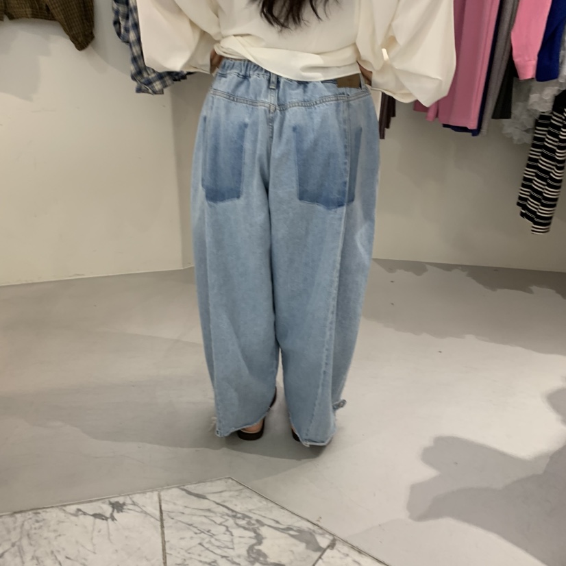 VENTI韓國直郵實拍女裝新品熱賣人氣26春夏推薦牛仔褲水洗VENTI牛仔褲