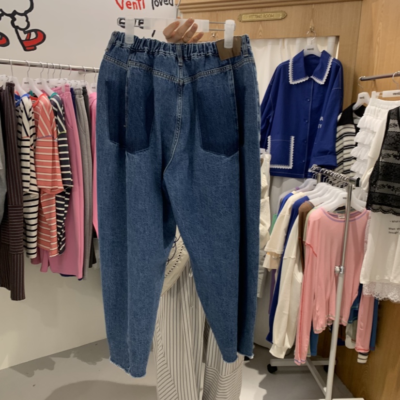 VENTI韓國直郵實拍女裝新品熱賣人氣26春夏推薦牛仔褲水洗VENTI牛仔褲