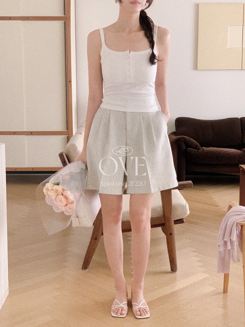 OVE韓國東大門代購女士新品26春夏休閑職業熱賣時尚推薦短褲OVE短褲