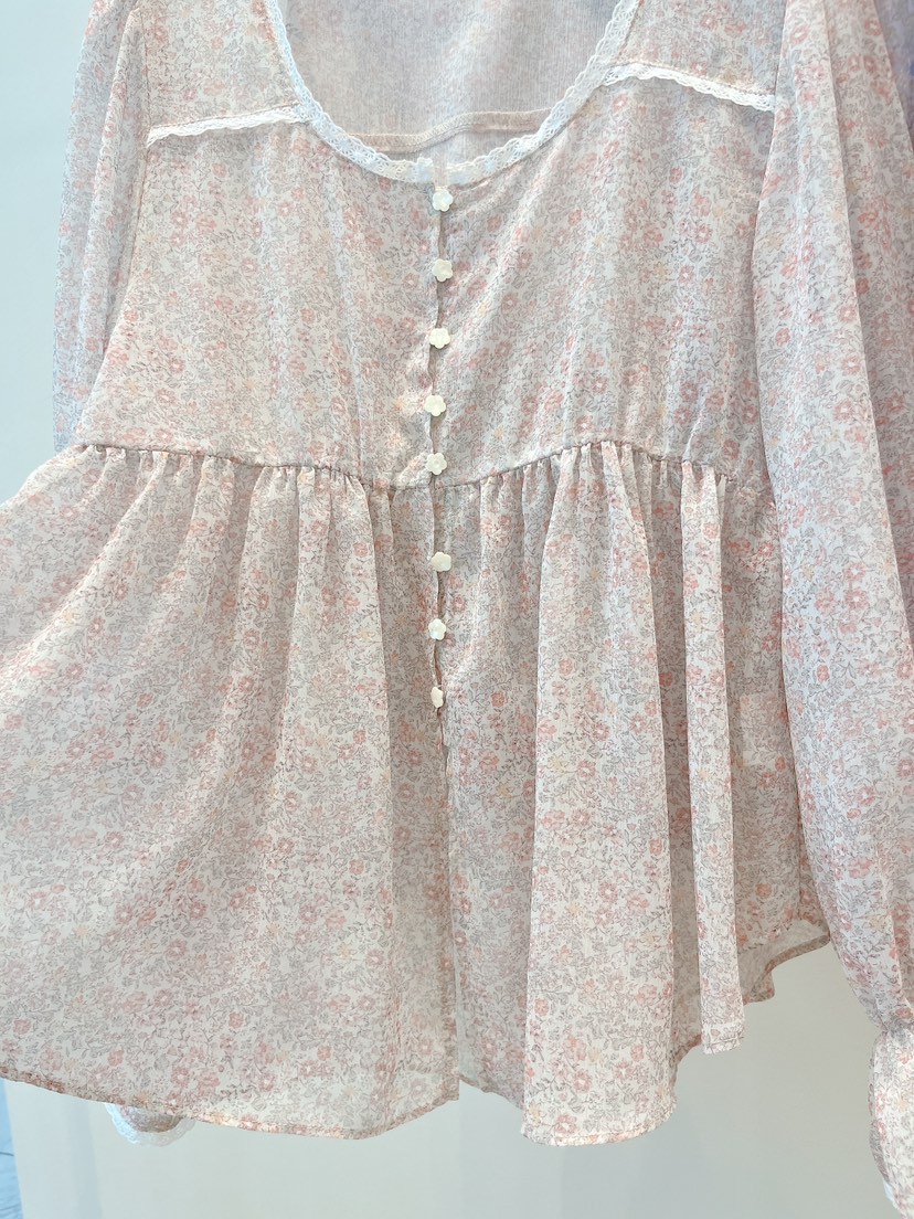 OVE韓國直郵實拍女裝新品休閑推薦時尚26春夏熱賣襯衫蕾絲衫OVE襯衫/蕾絲衫