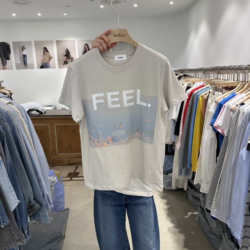 ACKER韓國代購女士新品人氣職業熱賣推薦26春夏時尚休閑T恤ACKERT恤圖色2