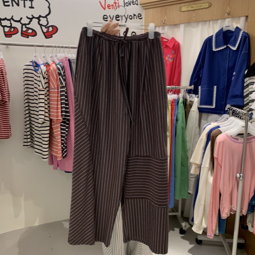 VENTI韓國直郵女裝新款職業休閑人氣時尚26春夏推薦休閑褲VENTI休閑褲圖色2