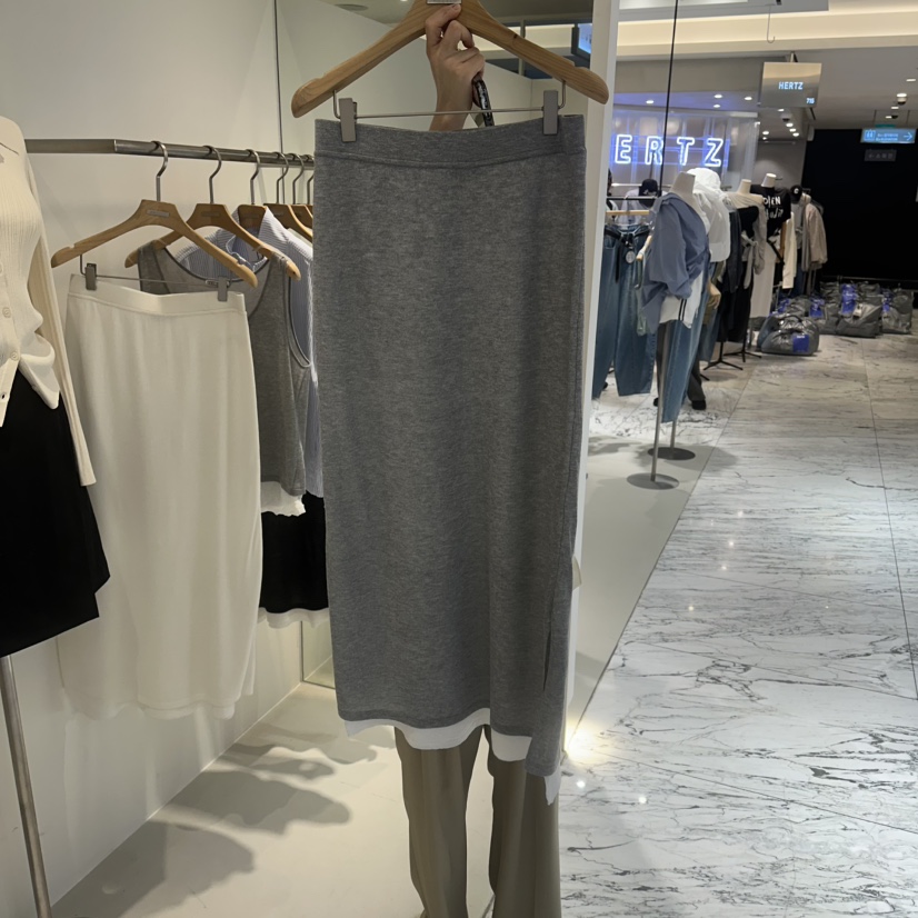 MER韓國直郵女裝新款人氣職業熱賣休閑時尚推薦26春夏長裙MER/ANGELO BIANCO長裙圖色2