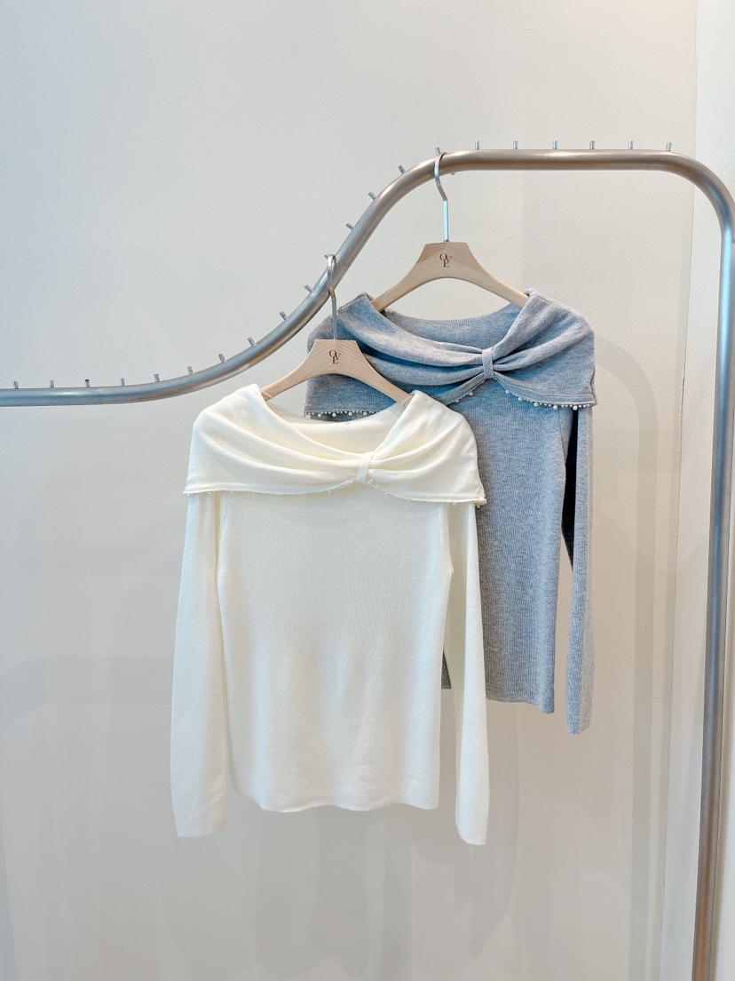 OVE韓國代購女裝新款人氣26春夏熱賣時尚推薦職業長袖T恤OVE長袖T恤