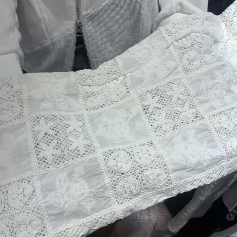 MERCI LINDA韓國東大門代購女士新款26春夏休閑褲針織褲蕾絲MERCI LINDA休閑褲