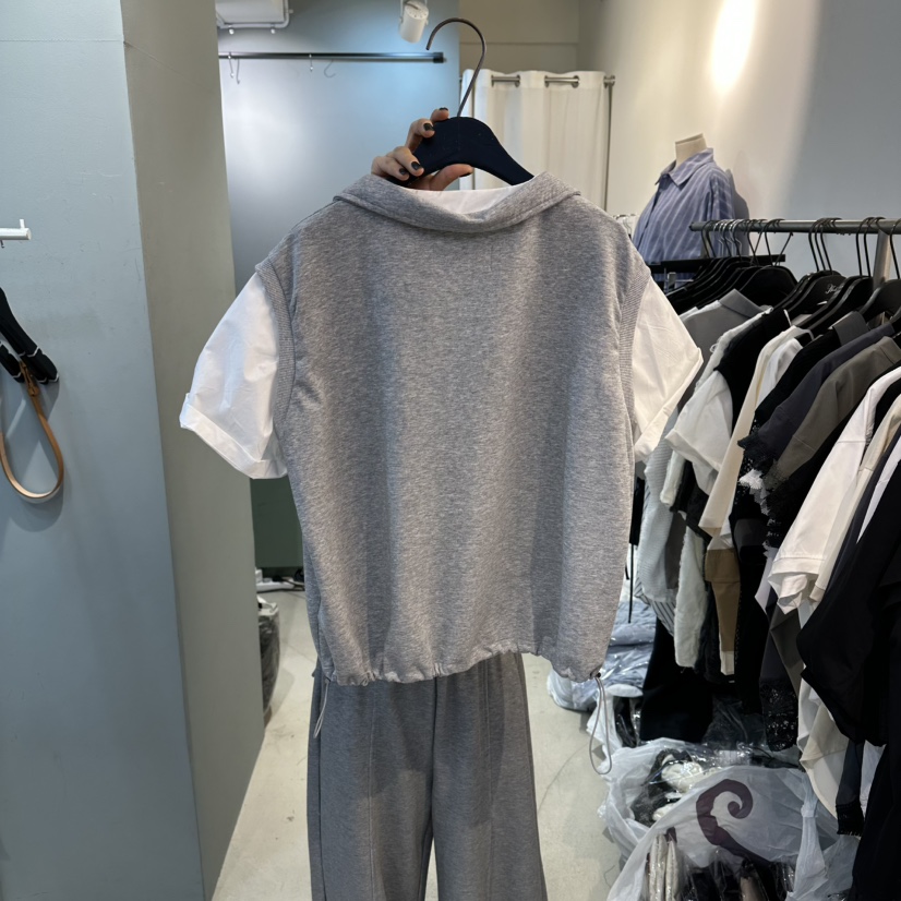 空韓國東大門代購女士新品時尚26春夏推薦人氣職業休閑T恤空T恤