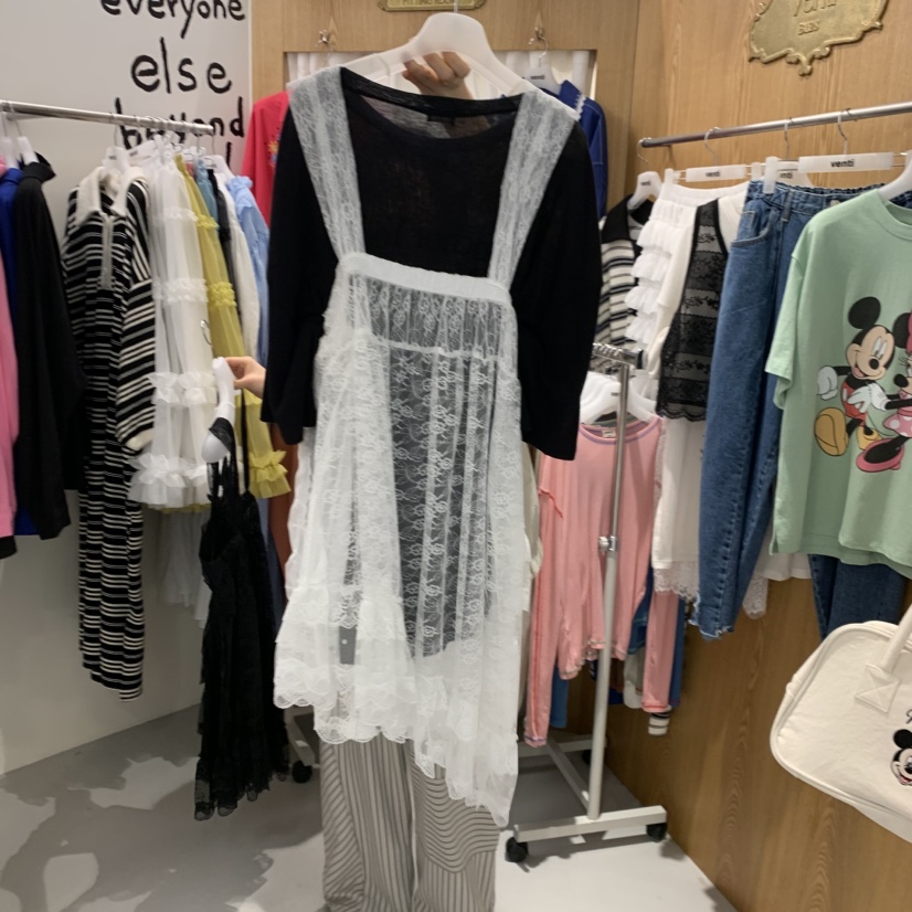 VENTI韓國東大門代購女裝新款休閑職業人氣連衣裙不含內搭VENTI連衣裙