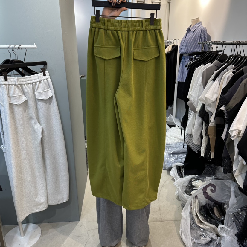 空韓國直郵女裝新品職業休閑推薦人氣熱賣時尚26春夏休閑褲空休閑褲