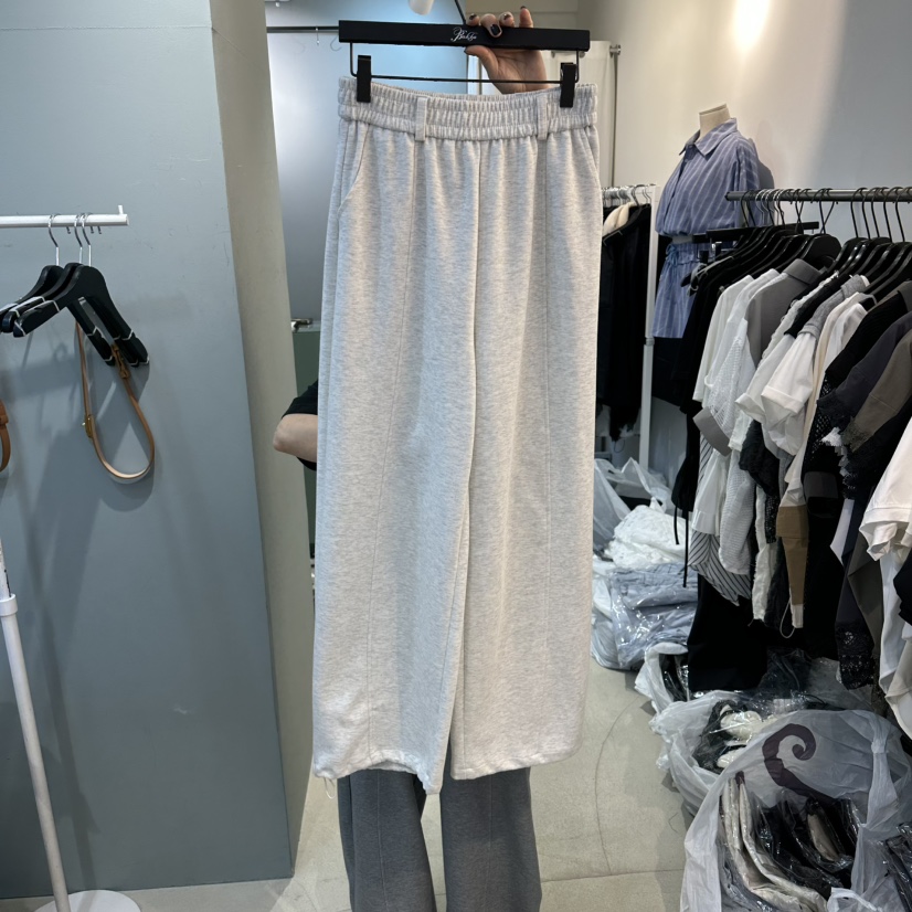 空韓國直郵女裝新品職業休閑推薦人氣熱賣時尚26春夏休閑褲空休閑褲圖色1