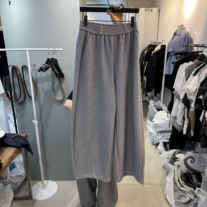 空韓國直郵女裝新品職業休閑推薦人氣熱賣時尚26春夏休閑褲空休閑褲圖色2