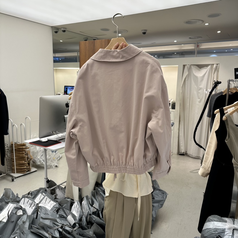 MER韓國直郵女裝新款休閑人氣時尚熱賣職業26春夏推薦夾克MER/ANGELO BIANCO夾克