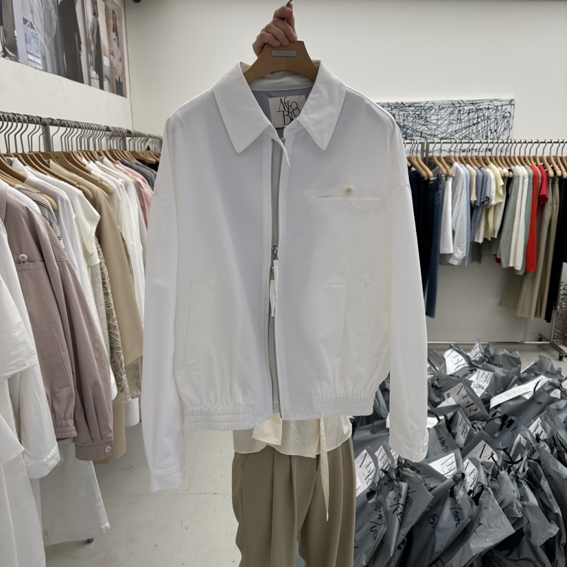 MER韓國直郵女裝新款休閑人氣時尚熱賣職業26春夏推薦夾克MER/ANGELO BIANCO夾克圖色1