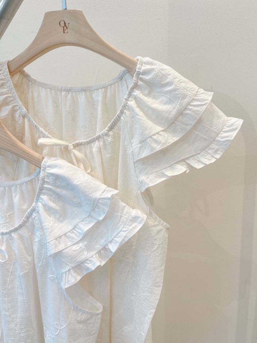 OVE韓國東大門代購女士新品人氣26春夏時尚職業襯衫蕾絲衫OVE襯衫/蕾絲衫