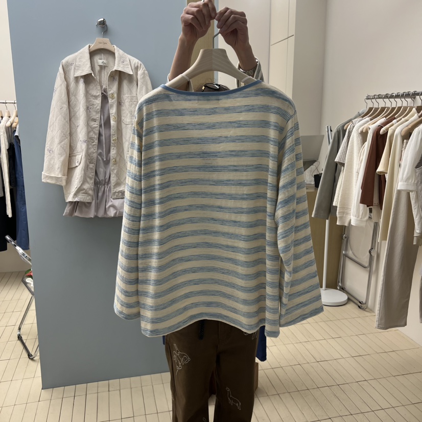 THEPLAN韓國直郵實拍女士新款職業人氣時尚熱賣休閑長袖T恤THE PLAN長袖T恤