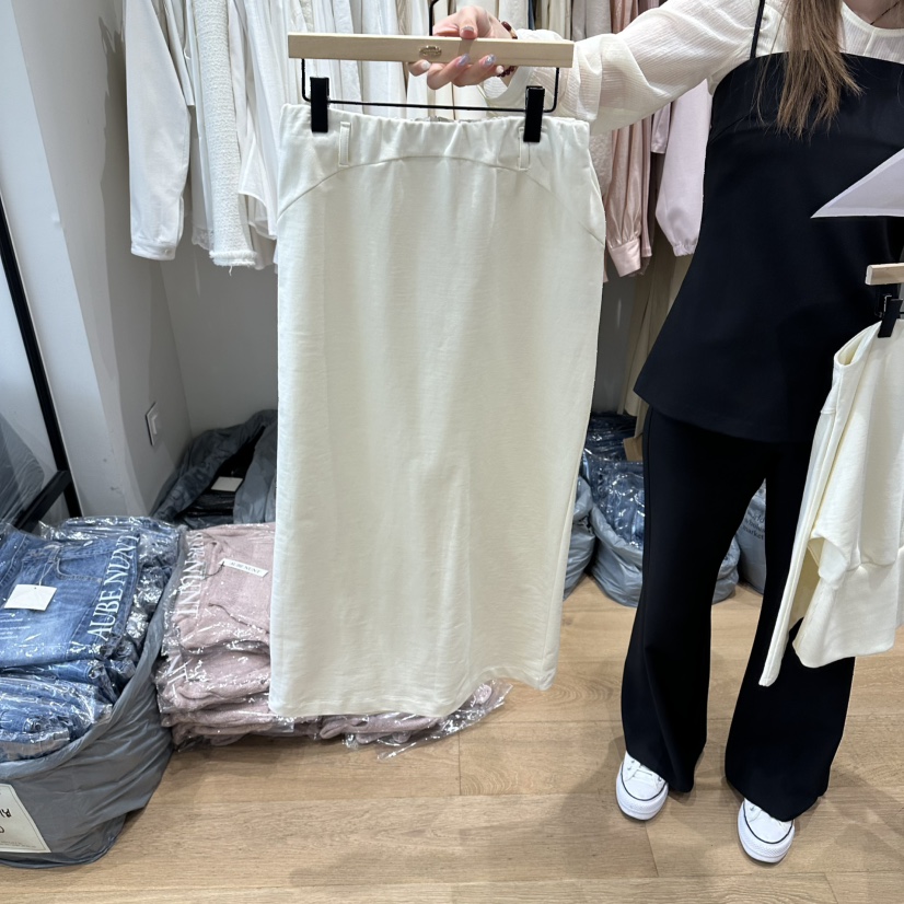 aube nunt韓國直郵女士新品推薦人氣休閑熱賣26春夏長裙aube nunt長裙圖色1