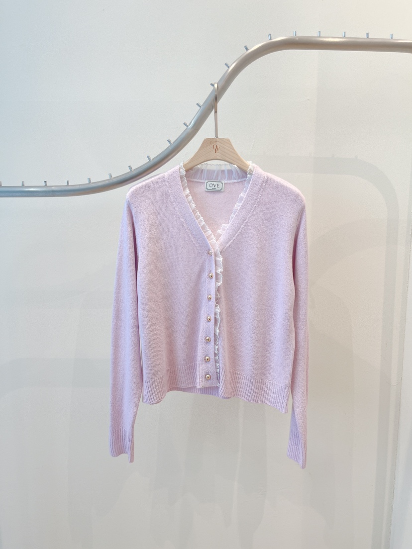 OVE韓國代購女裝新款人氣時尚職業休閑推薦26春夏熱賣針織衫OVE針織衫圖色4