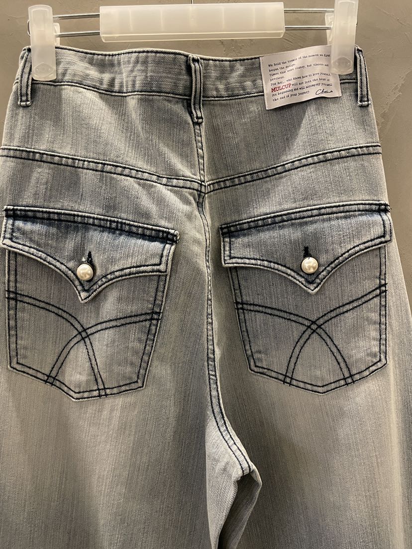 MULCUP韓國東大門代購女裝新款人氣熱賣時尚推薦26春夏牛仔褲MULCUP牛仔褲