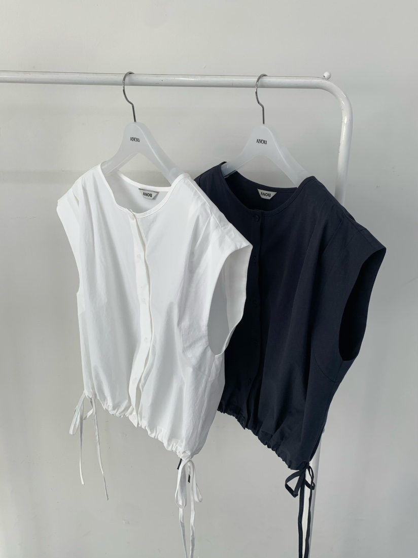 ANOU韓國直郵實拍女裝新品職業推薦人氣休閑26春夏吊帶背心ANOU吊帶/背心
