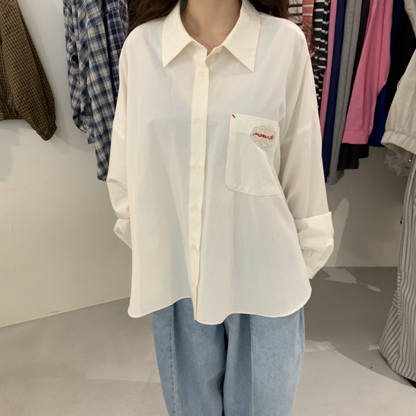 VENTI韓國東大門代購女裝新款人氣熱賣休閑職業襯衫蕾絲衫VENTI襯衫/蕾絲衫圖色3