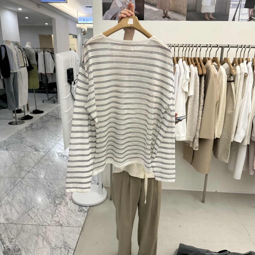 MER韓國直郵女士新品休閑推薦26春夏人氣時尚熱賣職業針織衫MER/ANGELO BIANCO針織衫