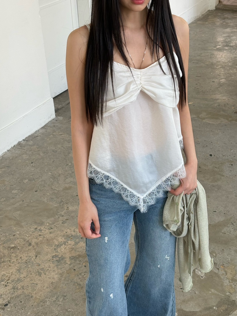 Verbena韓國直郵實拍女士新款推薦時尚休閑人氣職業吊帶背心Verbena吊帶/背心