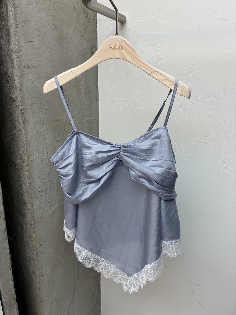 Verbena韓國直郵實拍女士新款推薦時尚休閑人氣職業吊帶背心Verbena吊帶/背心圖色2