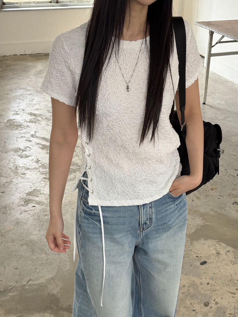 Verbena韓國東大門直郵女士新款26春夏推薦熱賣時尚休閑T恤VerbenaT恤