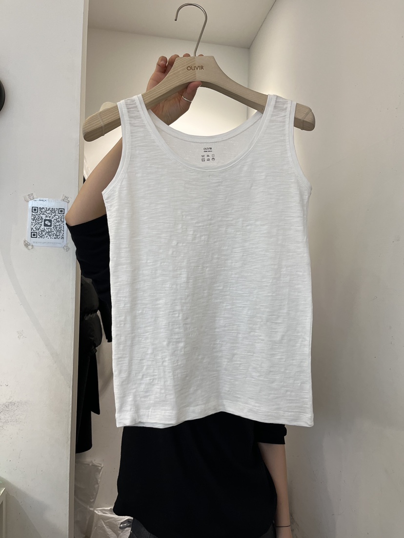 OUVIR韓國東大門直郵女士新品人氣職業時尚熱賣26春夏吊帶背心O.V.R/OUVIR吊帶/背心圖色1